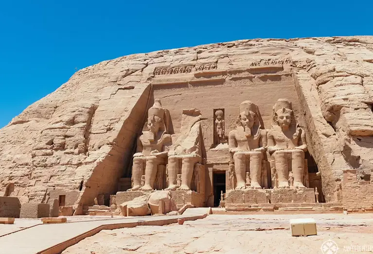 The temple of Ramses II in Aswan