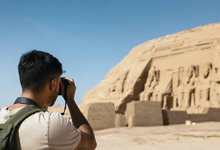 Take photo of Temples in Aswan